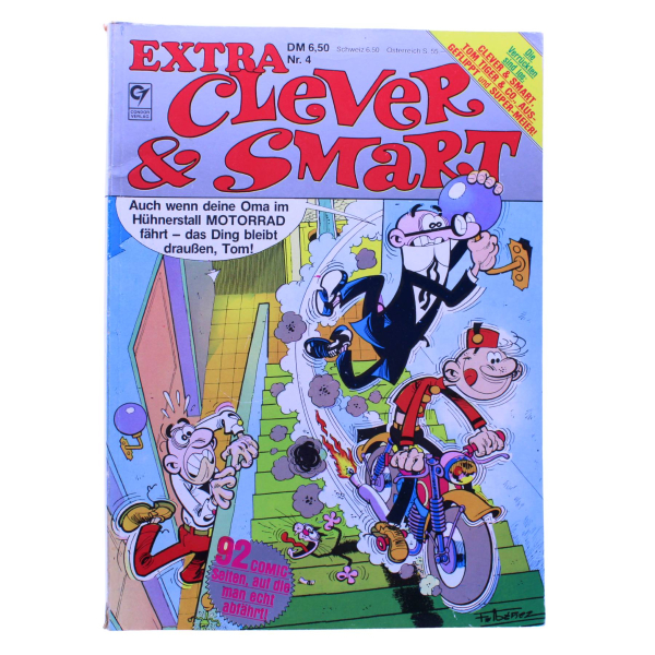 Extra Clever & Smart Comic-Album Nr. 4 (ConPart 1988) | Mit Tom, Tiger + Co. | Doppelband (92 Seiten)